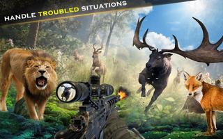 safari sauvage animal chasse Affiche
