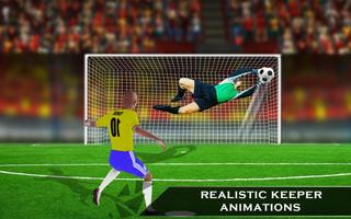 Real Soccer Penalty Kick Goal Football League 2018 screenshot 3