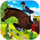 cheval équitation simulation icône