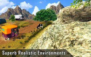 Tuk Tuk Hill Auto Rickshaw Driving Adventure Game screenshot 2