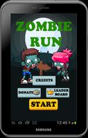 Zombie run 海報