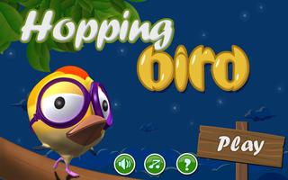 Hopping Bird Affiche