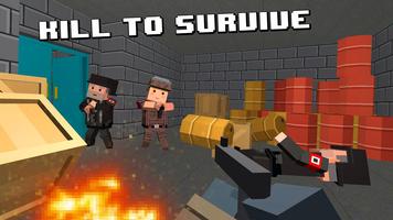 Cube Wars: World War Battle 3D capture d'écran 1