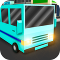 Cube City Bus Simulator 3D