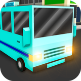 Cube City Bus Simulator 3D आइकन