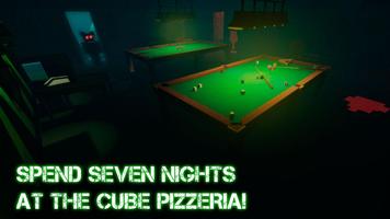 Küp Pizzeria 3D at Nights - 4 Ekran Görüntüsü 1