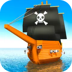 Cube Seas: Pirate Fight 3D APK download