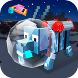 Cube Space Goat Simulator 3D