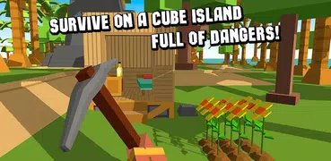Cube Island Survival Simulator