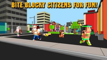 Cube City: Dog Simulator 3D captura de pantalla 1