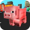 Cube Pig Simulator 3D