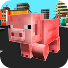 Cube Pig Simulator иконка