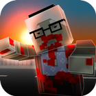Cube Wars: Zombie Shooter 3D أيقونة