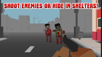 Cube Wars: Zombie Shooter 3D скриншот 1