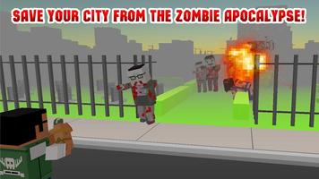 Cube Wars: Zombie Shooter 3D تصوير الشاشة 2