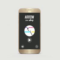 Arrow in sky Affiche