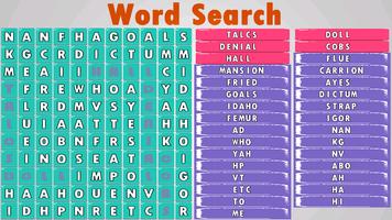 Word Search Affiche