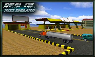 Oil Tanker Truck Drive Sim imagem de tela 3