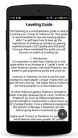 Guide for Pokemon GO স্ক্রিনশট 1