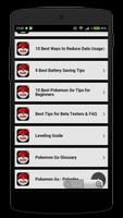 Guide for Pokemon GO скриншот 2