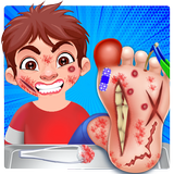 subway doctor foot 图标