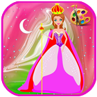 Coloring Queen Christmas Pages icon