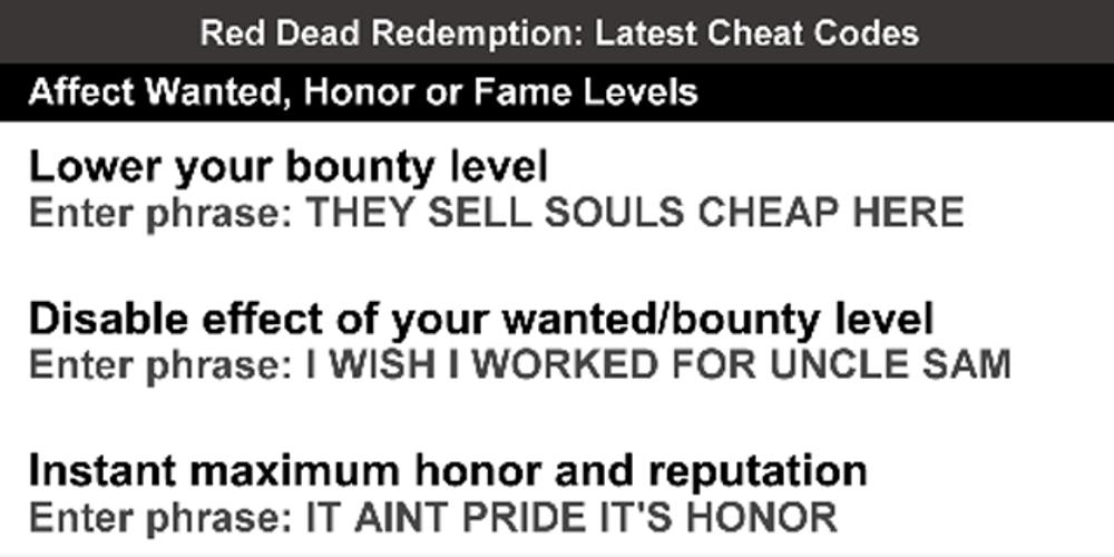 Tegenover Bek Gedachte Download do APK de Cheat Codes for Red Dead Redemption para Android