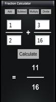 Fraction Calculator Plakat