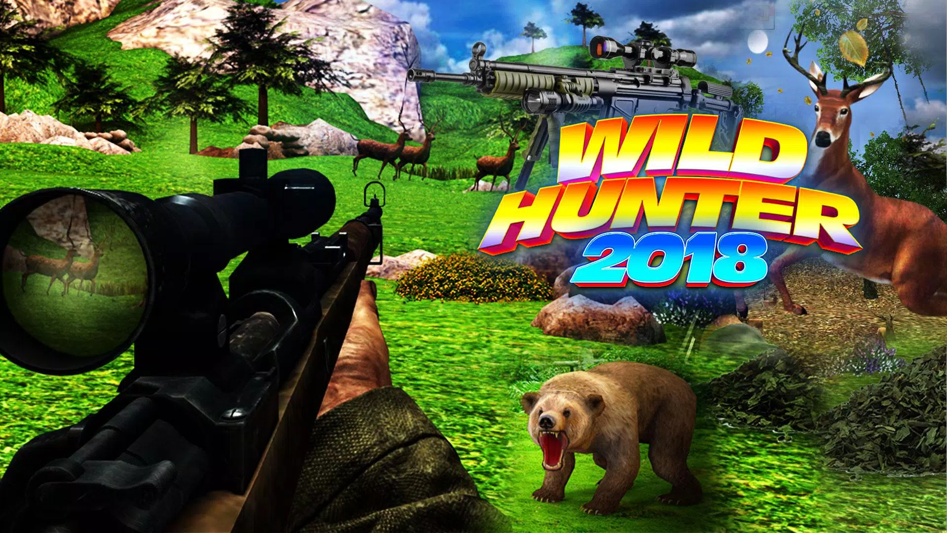 Sniper Animal 3D Hunting: Wild Hunter 2018 APK for Android Download