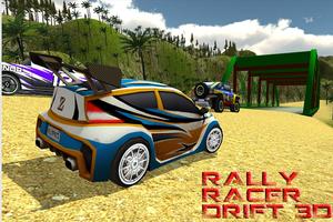 Rápido Rally Racer Deriva 3D imagem de tela 1