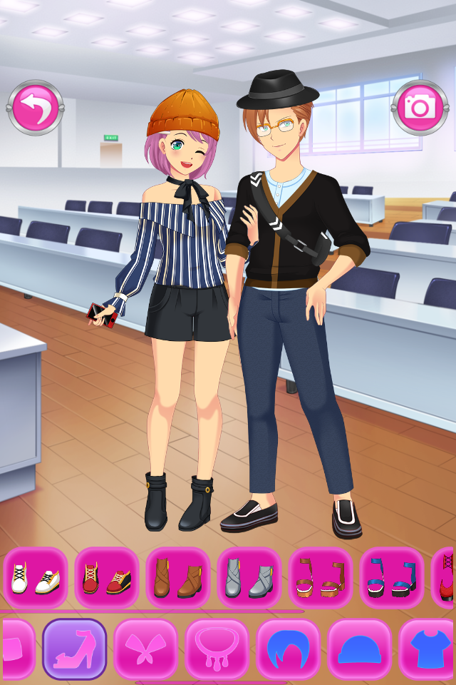 Anime Dress Up Love Kiss Games Apk Download for Android- Latest version  4.6- com.internetdesignzone.animedressup