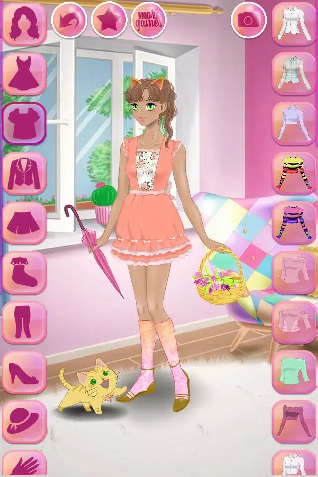 Descarga de APK de Juego de vestir chicas anime para Android Descarga de APK de Juego de vestir chicas anime para Android
