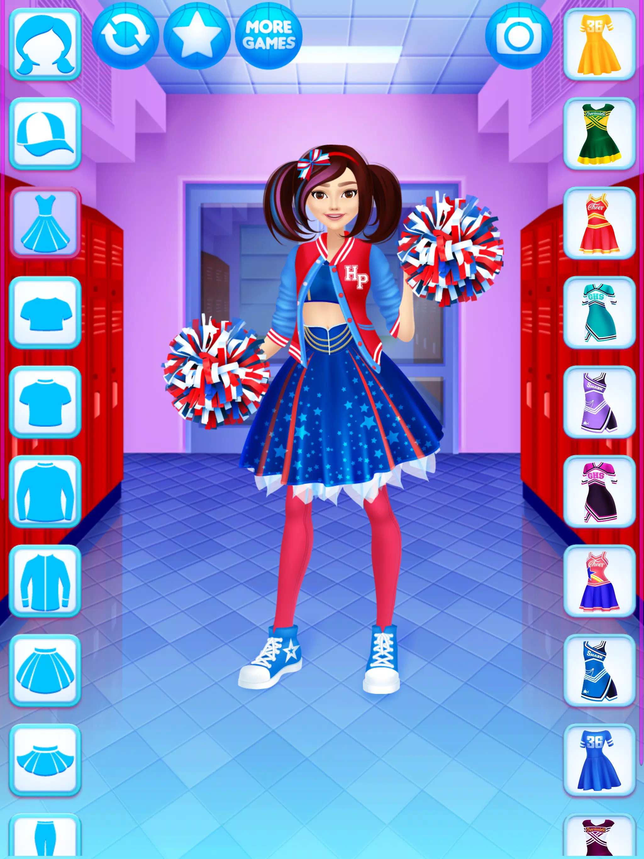 Cheerleader Magazine Dress Up - Play Cheerleader Magazine Dress Up Game  online at Poki 2