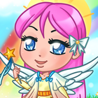 Juego de vestir ángel chibi icono