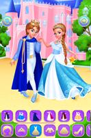王女と王子着せ替えゲーム女の子 ポスター