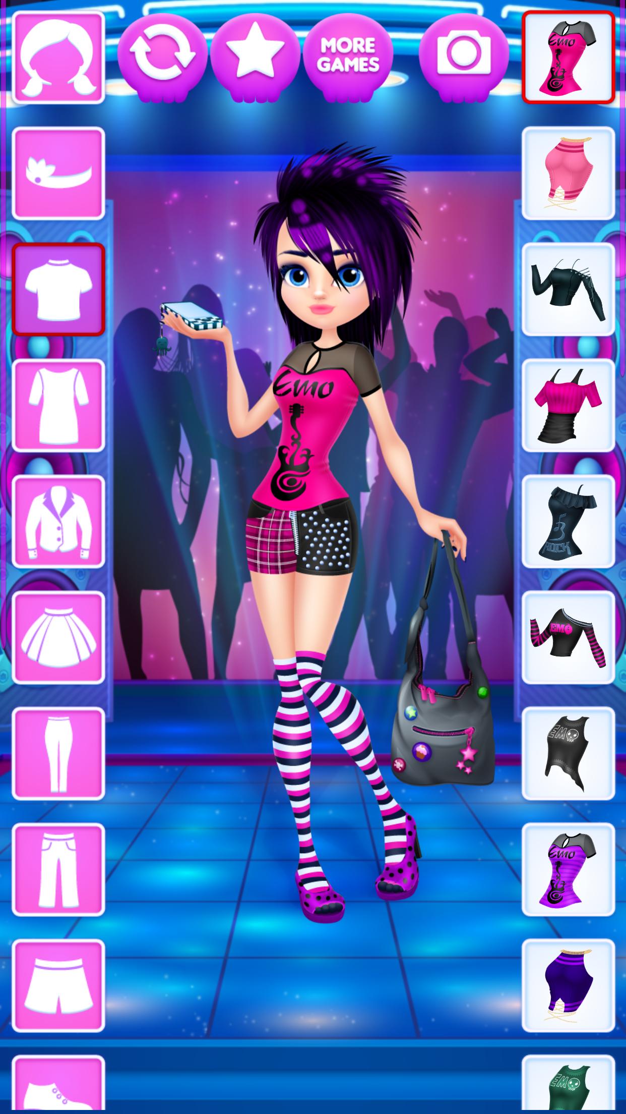 Emo Girls Dress Up For Android Apk Download - emo clothes 6 roblox