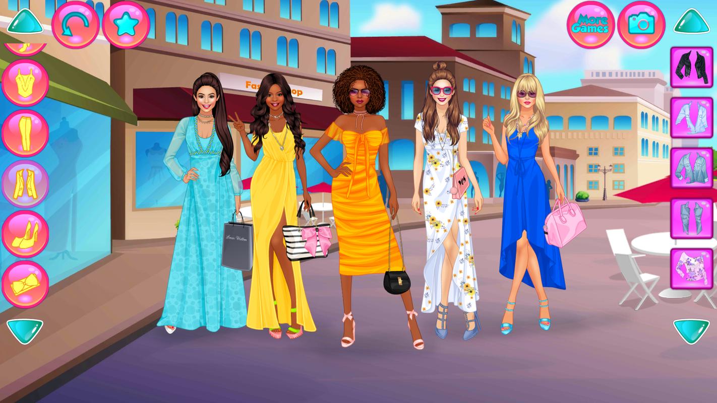 Girl Squad Fashion - Bff Fashionista Dress Up For Android - Apk Download-7023