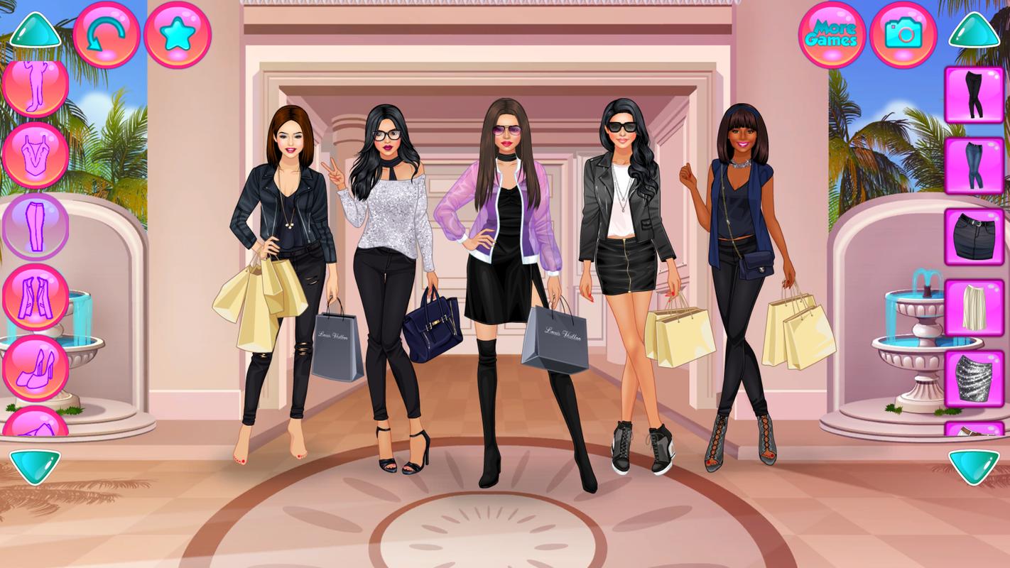 Girl Squad Fashion - Bff Fashionista Dress Up For Android - Apk Download-7660