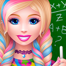 Schule Ankleide Mädchen Spiele APK