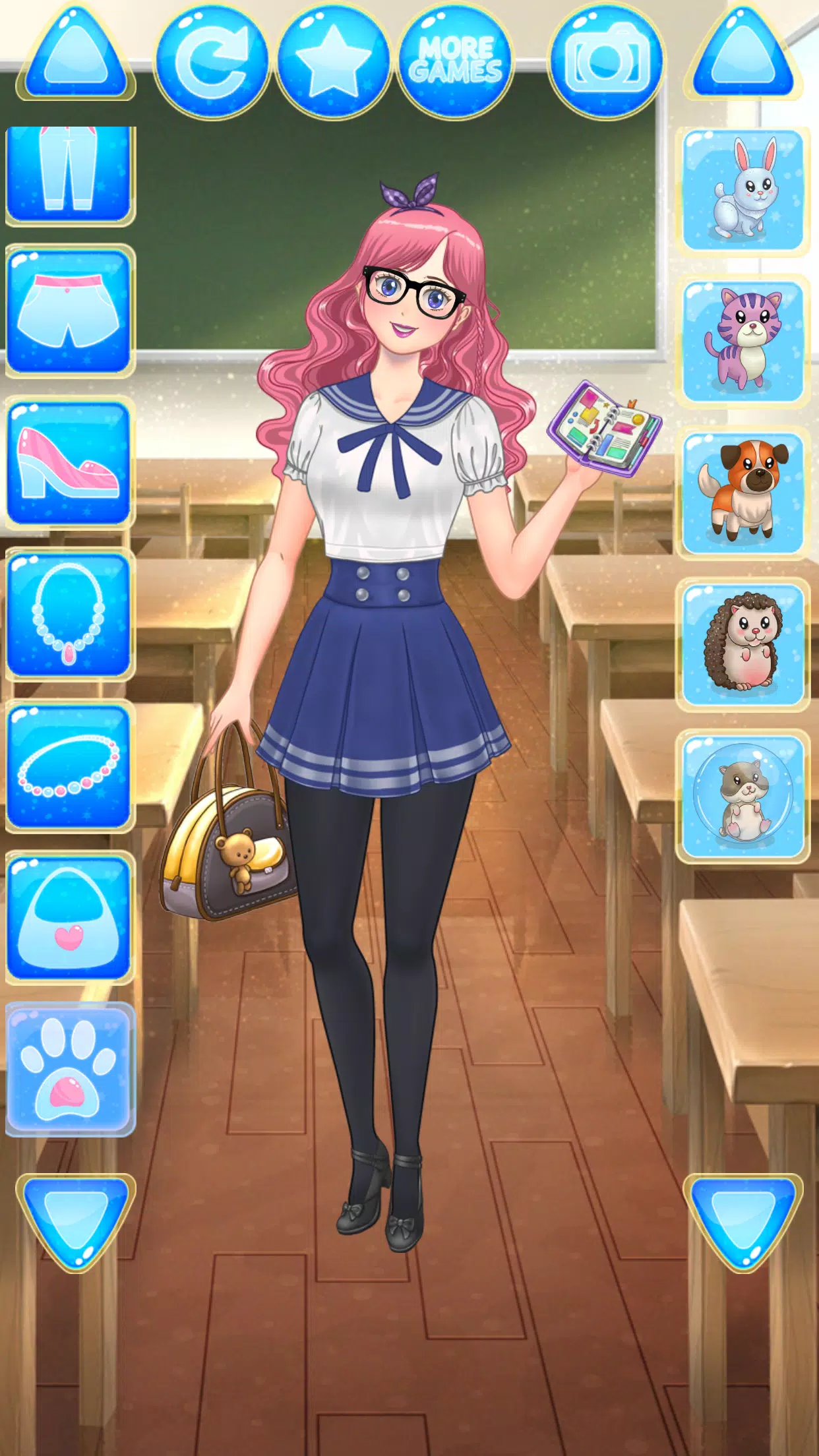 Android向けの高校 アニメ 着せ替えゲーム女の子 Apkをダウンロードしましょう