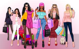 Menina Rica Compras: Moda Jogo imagem de tela 3