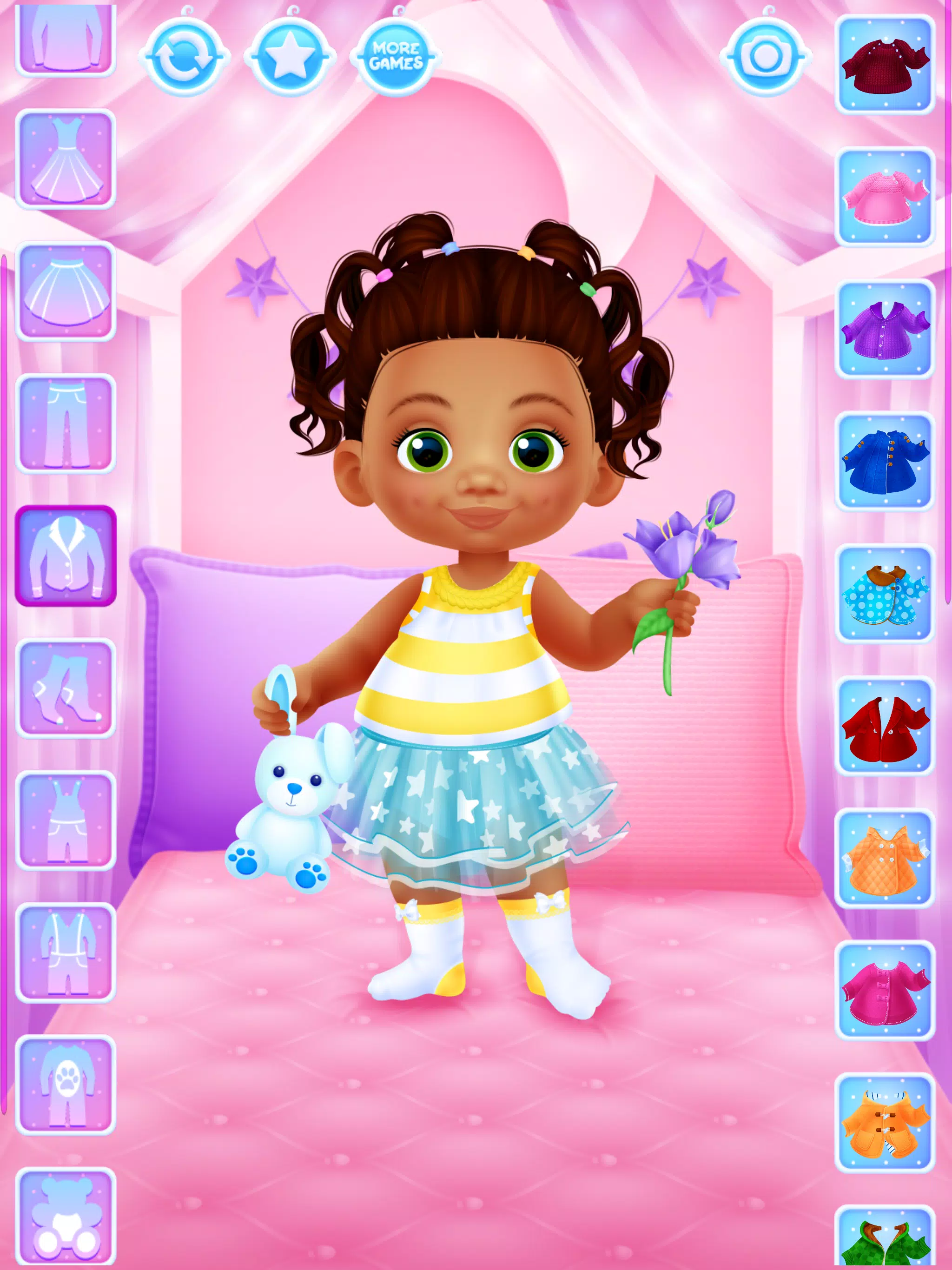 Android İndirme için Çocuk Giydirme - Kız Oyunları APK