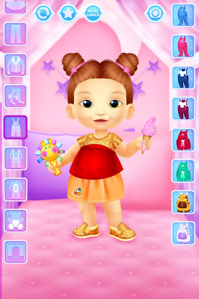 🕹️ Play Baby DressUp Game: Free Online Baby Girl Dress Up Game for Young  Girls