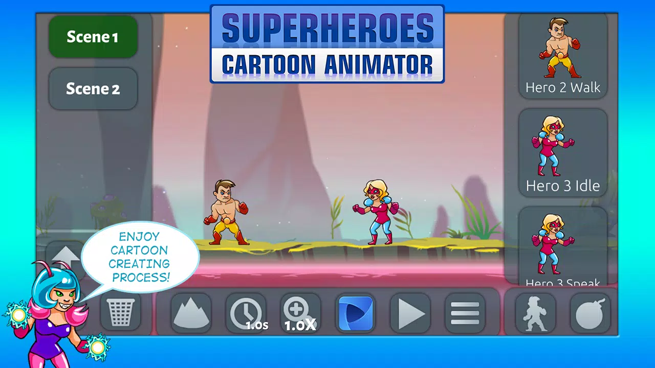 Superheroes Cartoon Animator APK for Android Download Superheroes Cartoon Animator APK for Android Download