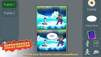 Superheroes Comics Creator 스크린샷 2