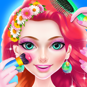 Indian Summer Girl Dressup and Makeup icon