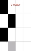 Piano tiles black and white اسکرین شاٹ 1