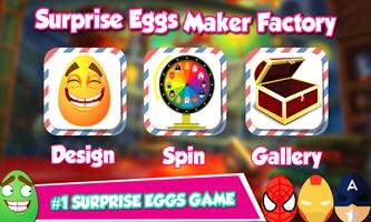 Surprise Eggs Maker Factory Affiche