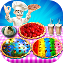 DIY Rainbow & Galaxy Apple Pie APK