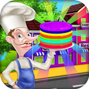 Rainbow Pancake Restaurant fun APK
